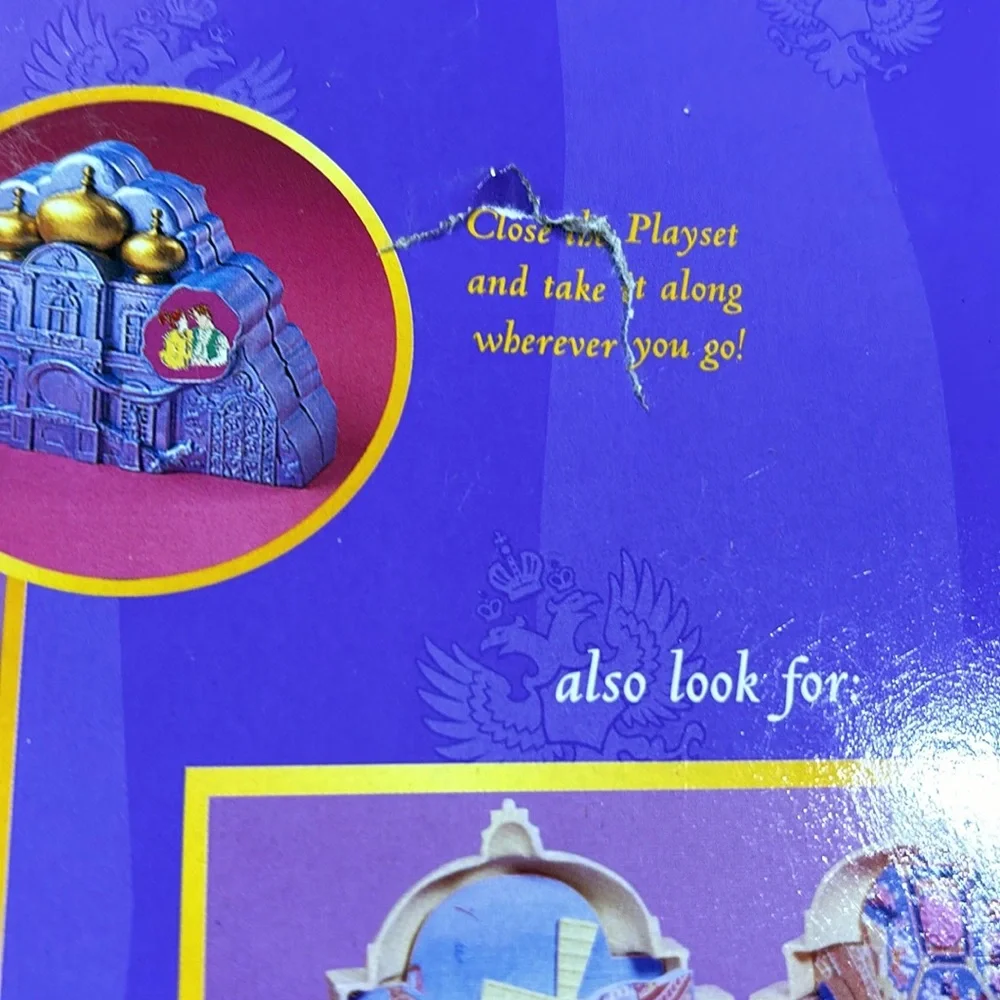 Anastasia Russian Royalty Take Along Playset Galoob Dimitri Czar Nicholas